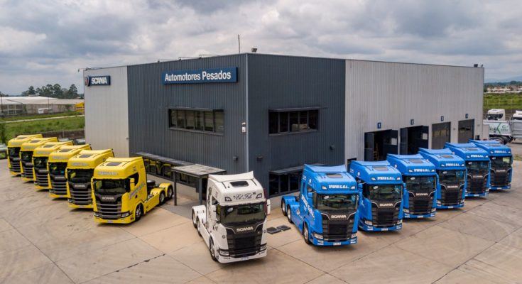 Nueva entrega de camiones Scania